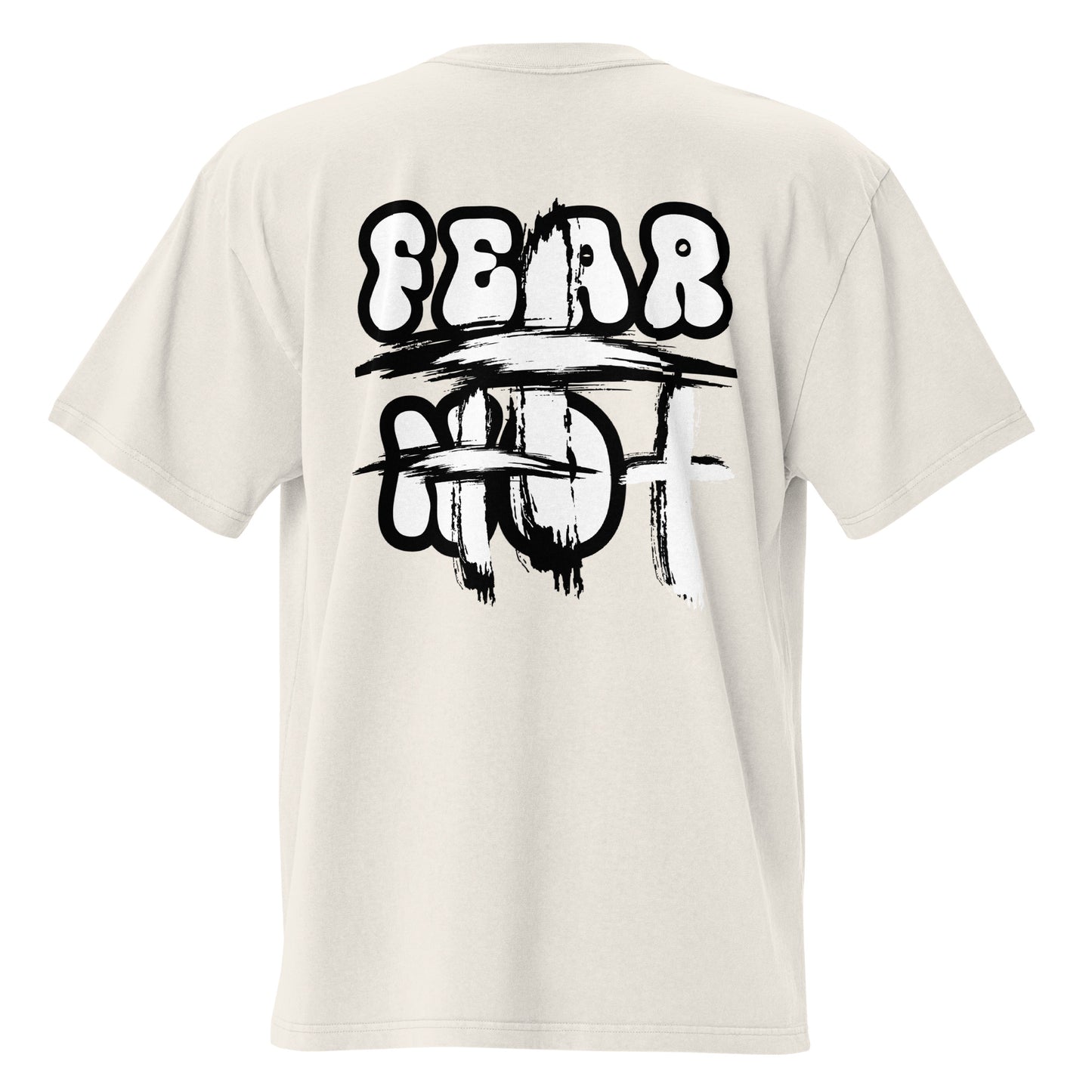 Fear Not - Oversized Faded Tee